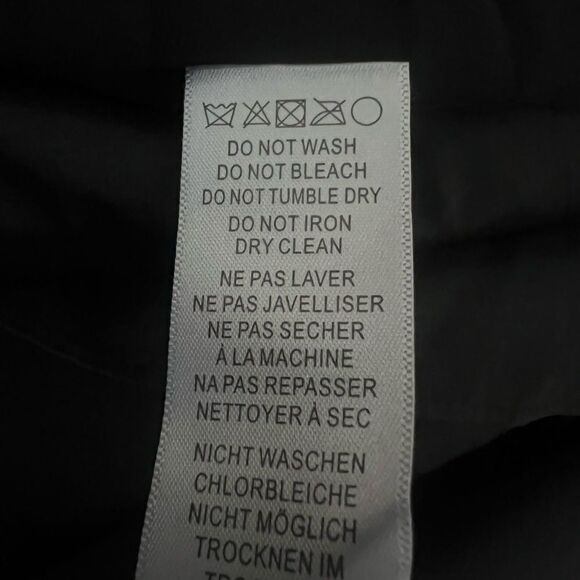 Adrianna Papell dress sz 12 black/gold pleated cocktail holiday party A-line - Picture 6 of 6